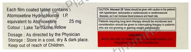 Atonext 25 Tablet