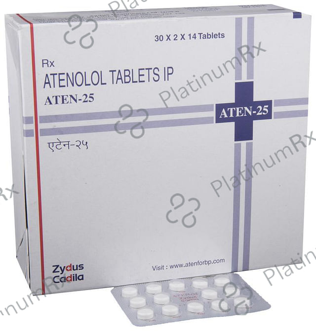 Aten 25mg Tablet 14s