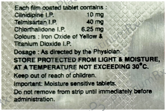 Telsar LNC 6.25mg Tablet 10s