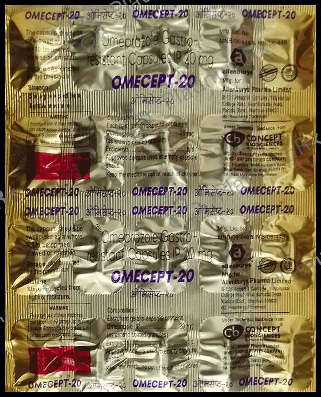 Omecept 20 Capsule