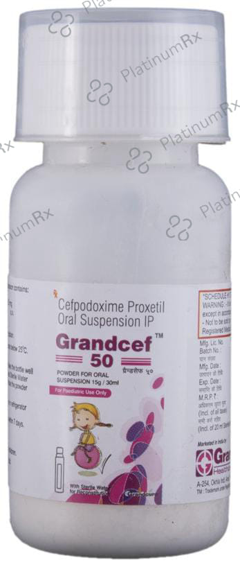 Grandcef 50 Oral Suspension