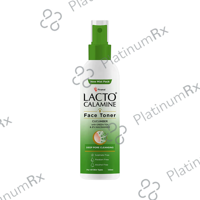 Lacto Calamine Deep Pore Cleansing Face Toner (120ml Each) 1 Bottle