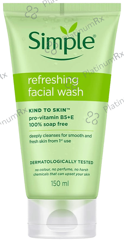 Simple Refreshing Facial Face Wash