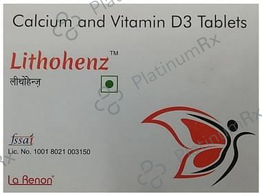 Lithohenz 250mg/400IU Tablet 10S