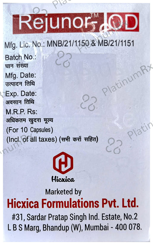 Rejunor-OD Softgel Capsule