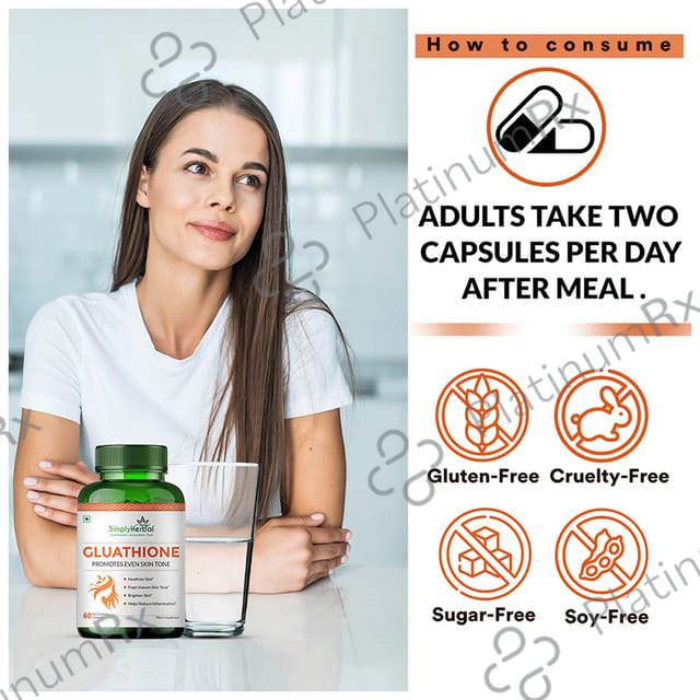 Simply Herbal Glutathione Capsule 60s