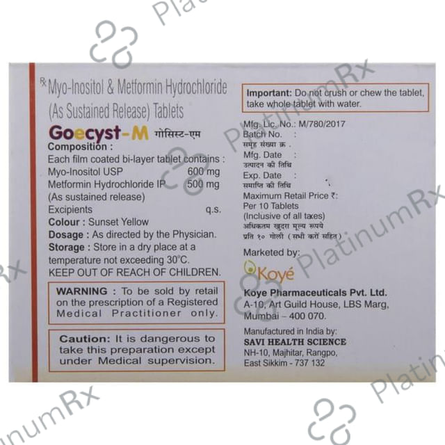 Goecyst-M Tablet SR