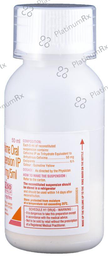 Zifi 50mg Dry Syrup 50ml