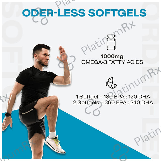 MyFitFuel Fish Oil Omega 3 1000mg Soft Gelatin Capsule 100 capsules