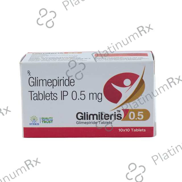 Glimiteris 0.5mg Tablet 10s