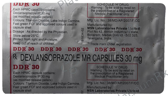 DDR 30mg Capsule MR 10s