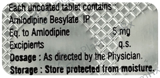 Amlovag 5mg Tablet 10s