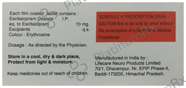 Acitapram 10mg Tablet 10s