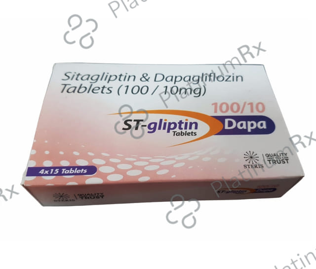 St Gliptin Dapa 10/100mg Tablet 15s