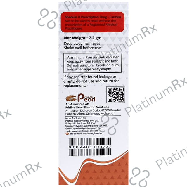 Foraprl 100/6mcg Inhaler 120MDI