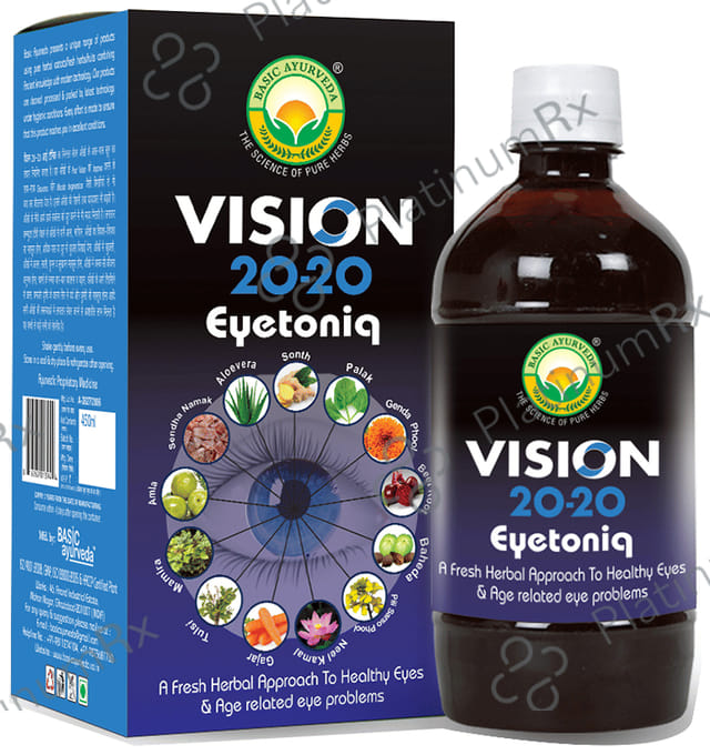 Basic Ayurveda Vision 20-20 Eyetoniq
