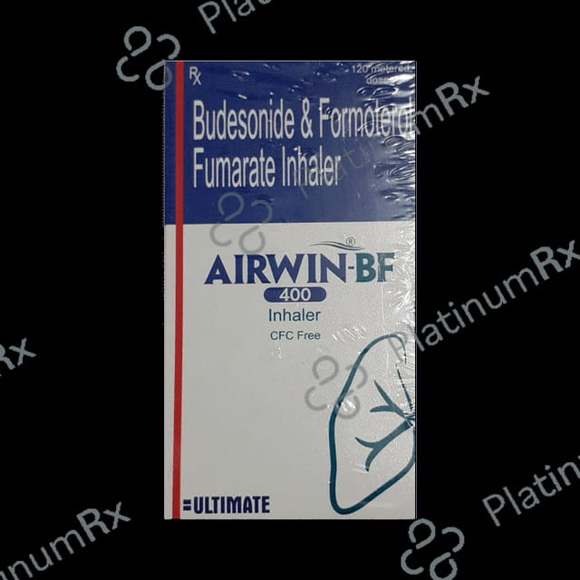 Airwin BF 400/6mcg Inhaler 120MDI