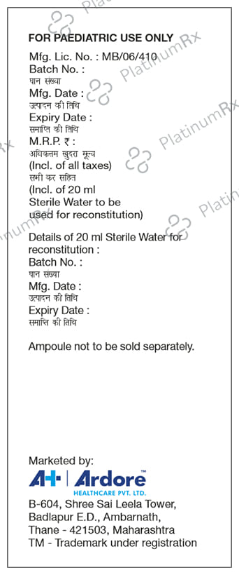 Podcure 50mg Dry Syrup