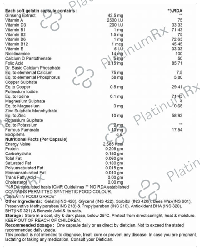 Shvit-G Soft Gelatin Capsule