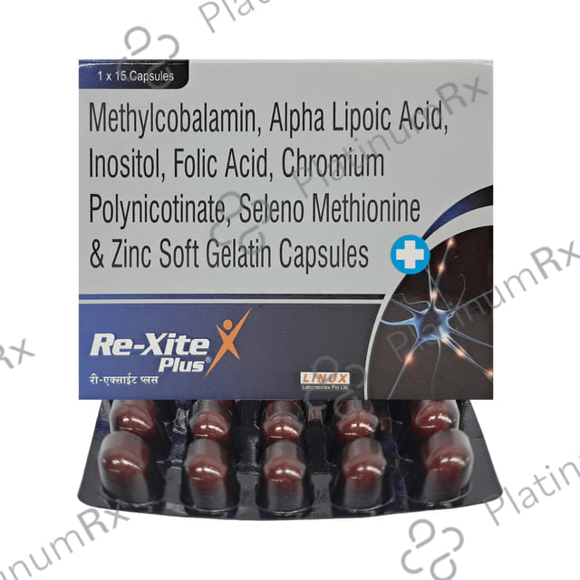 Rexite Plus Capsule 15s