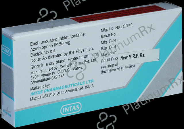 Azapure 50mg Tablet 10s