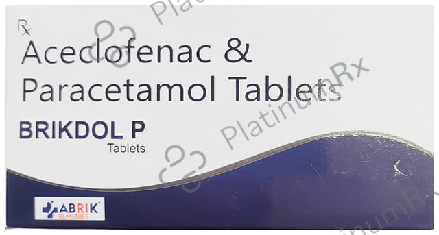 Brikdol P 100/325mg Tablet 10s