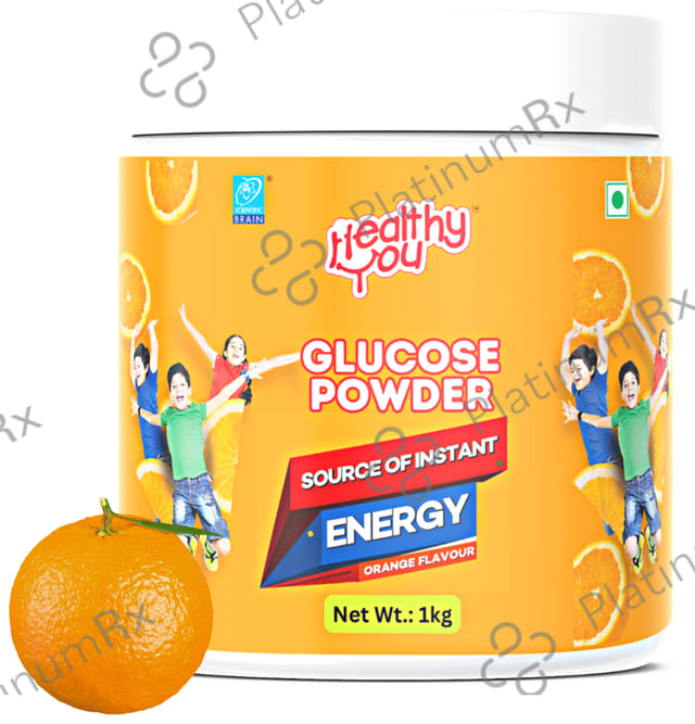 Healthy You Glucose Instant Drink with Vitamin C Orange Powder 1 kg