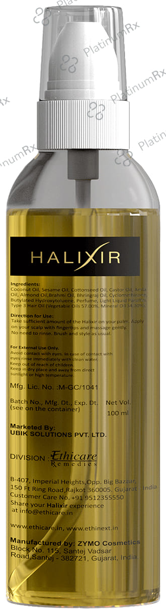 Halixir Versatile Nourishing Hair Oil