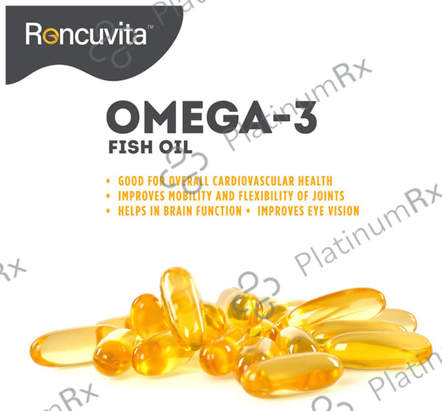 Roncuvita Omega 3 Fish Oil Softgel 60s
