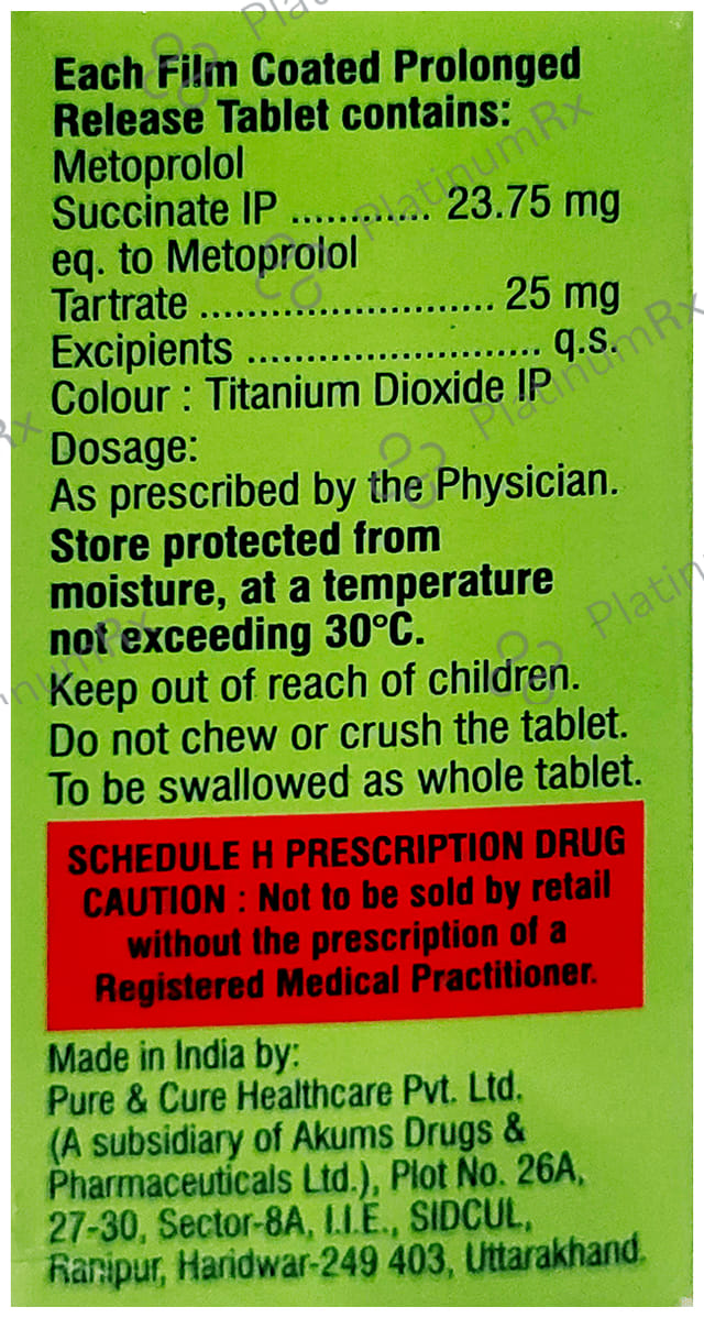 Blumeta 25mg Tablet 15s