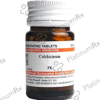 Dr Willmar Schwabe India Colchicinum Trituration Tablet 3X