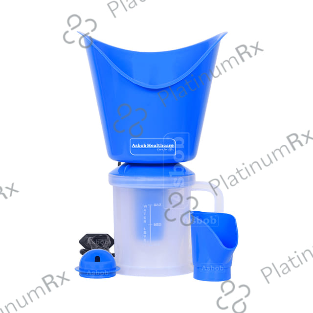 Asbob Healthcare 3 in 1 Vaporizers, Steamer, Steam Inhaler, Facial Steamer Vaporiser for Cold and Cough Blue