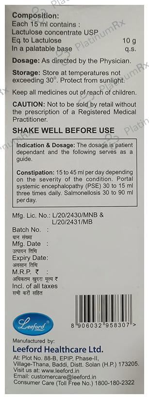 Freelac Oral Solution 100 Oral Solution