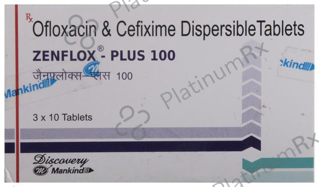Zenflox Plus 100/100mg Tablet 10s