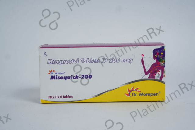 Misoquick 200mg Tablet 4s