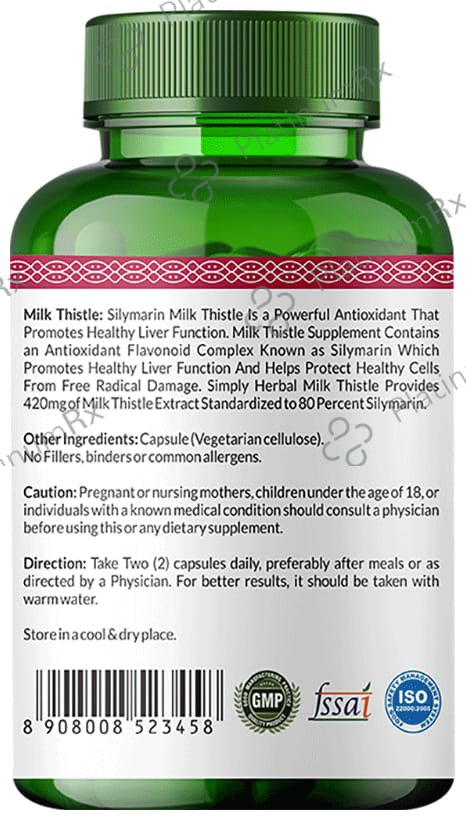 Simply Herbal Milk Thistle Capsule