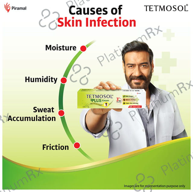 Tetmosol Plus Cream 10gm