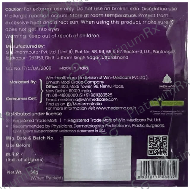 Mederma PM Intensive Overnight Scar Cream 30gm