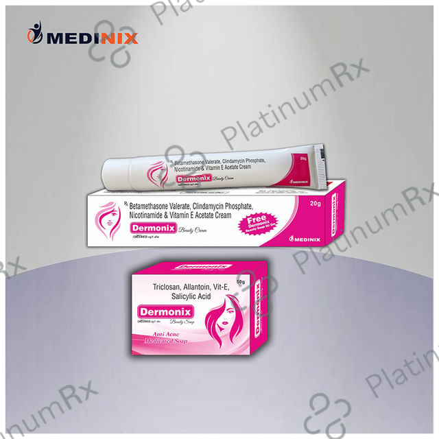 Dermonix Beauty Cream (Free Dermonix Beauty Soap 50gm)