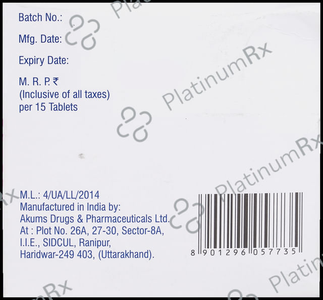 Volix Trio 1/500/0.2mg Tablet ER 15s