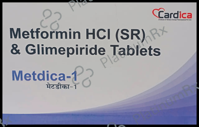 Metdica 1/500mg Tablet SR 10s
