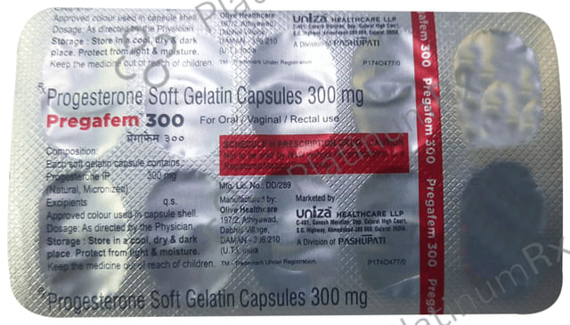 Pregafem 300 Soft Gelatin Capsule