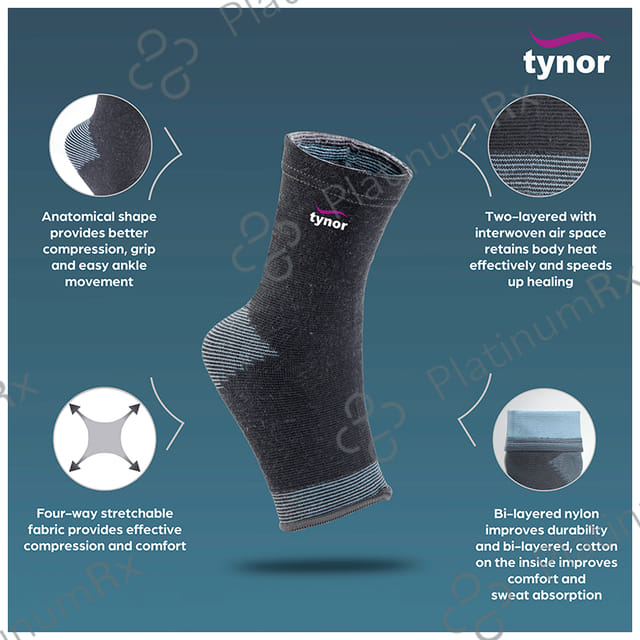 Tynor D 25 Anklet Comfeel (Pair) Small 1s
