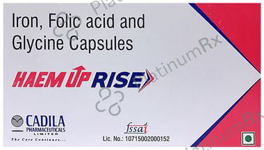 Haem UP Rise 30/10mg/250mcg Capsule 15s