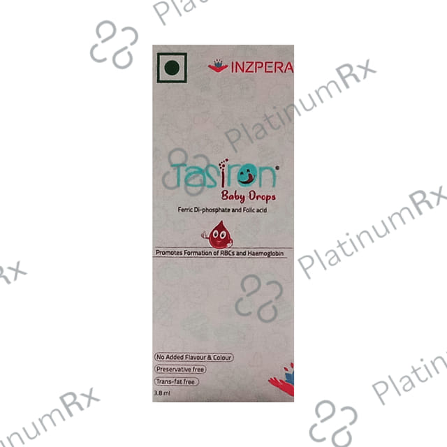 Tasiron Baby Drops with Ferric Di-Phosphate & Folic Acid for RBC & Haemoglobin Formation
