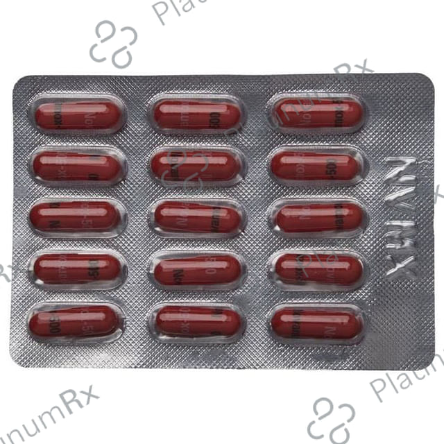 Novamox 500mg Capsule 15s