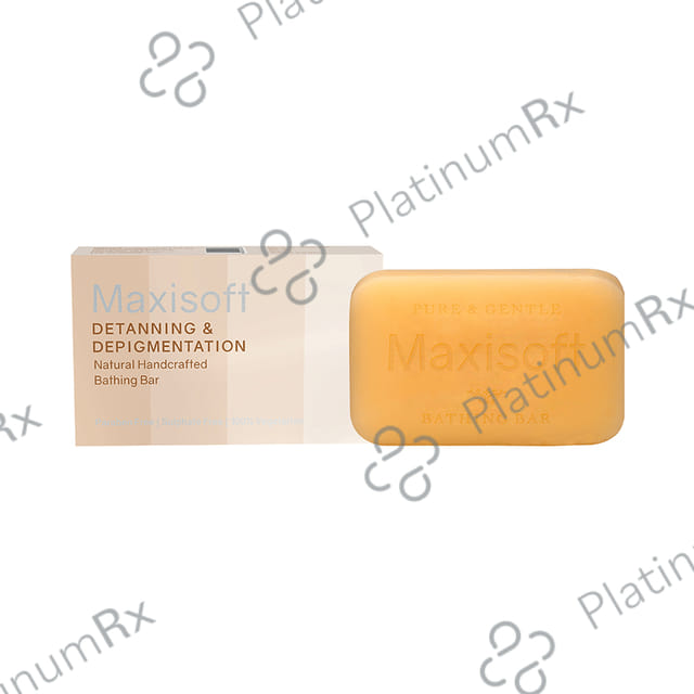 Maxisoft Detanning & Depigmentation Bathing Bar (75gm Each) 1 units