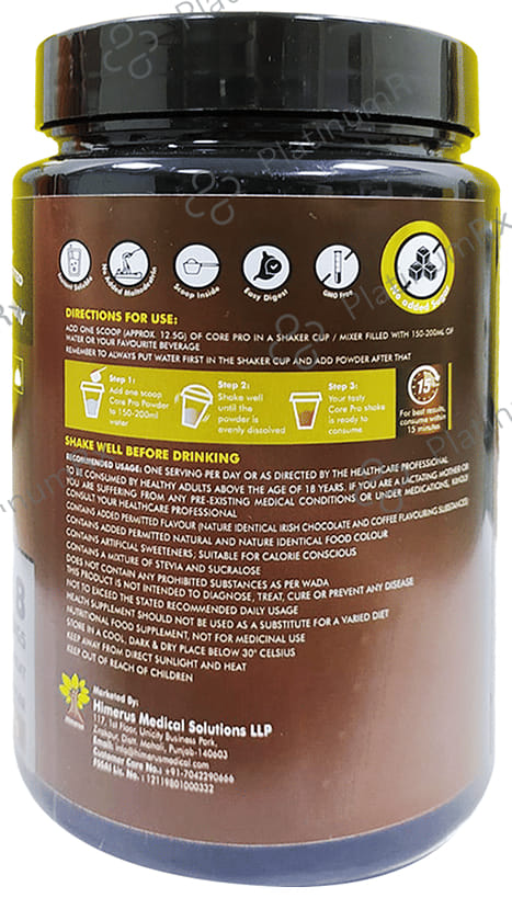 Core Pro Whey Protein Coffee Flavour Powder 200gm