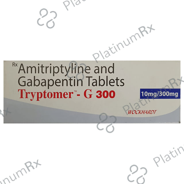 Tryptomer G 300/10mg Tablet 10s