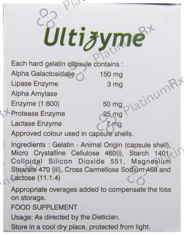 Ultizyme Capsule 10s